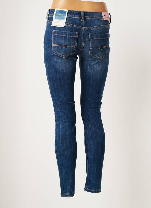Jeans coupe slim bleu STREET ONE pour femme