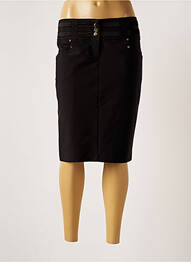 Jupe mi-longue taille normale noir LASAGRADA femme