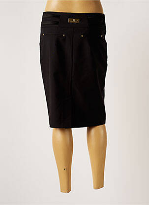Jupe mi-longue stretch noir LASAGRADA femme
