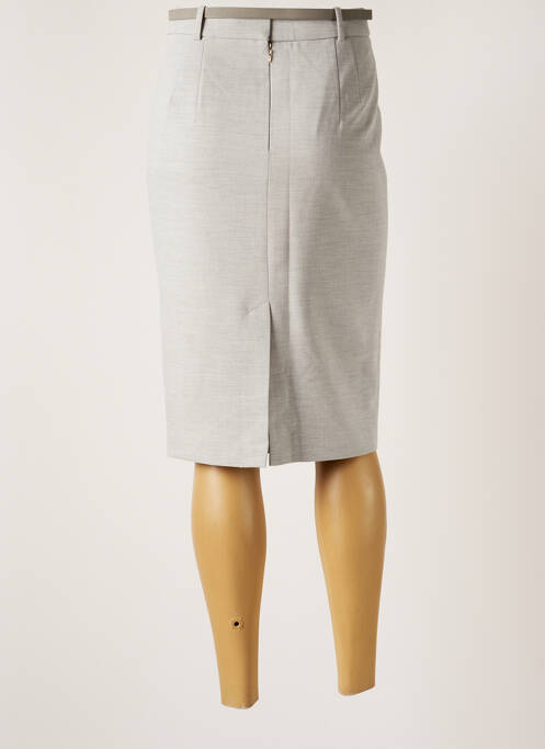 Jupe mi-longue gris ESPRIT pour femme