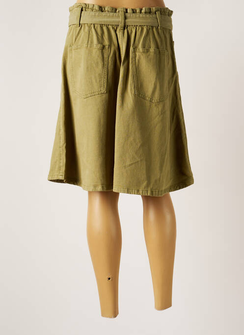 Jupe mi-longue vert ESPRIT pour femme