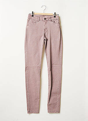Pantalon slim stretch taille normale violet EDC BY ESPRIT femme