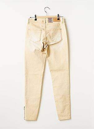 Jeans skinny taille normale taille normale beige ESPRIT femme
