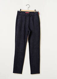 Pantalon slim broderie rivets taille normale bleu STREET ONE femme