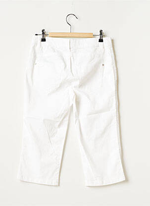 Pantacourt stretch taille normale blanc STREET ONE femme