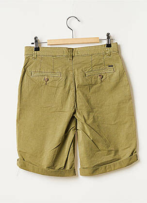 Bermuda coupe droite taille normale vert ESPRIT femme