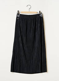 Jupe mi-longue coupe droite bleu STREET ONE femme