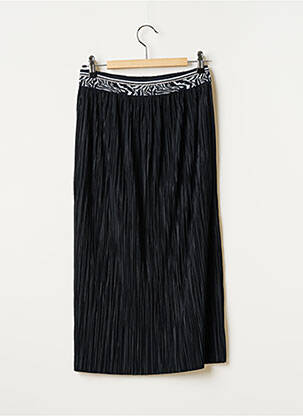 Jupe mi-longue stretch bleu STREET ONE femme