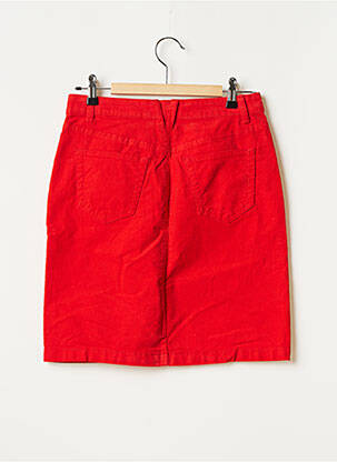 Jupe courte poches rouge EDC femme