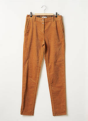 Pantalon chino marron EDC BY ESPRIT pour femme