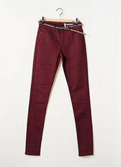 Pantalon slim rouge EDC BY ESPRIT pour femme seconde vue