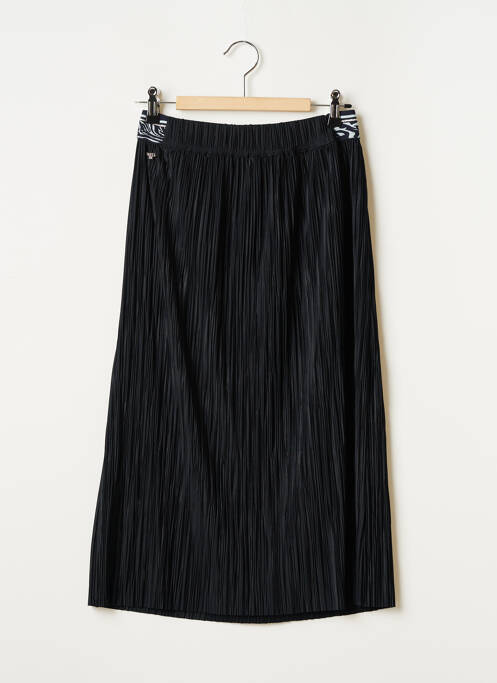Jupe mi-longue coupe droite bleu STREET ONE femme