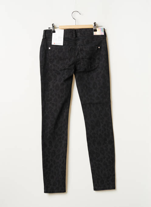 Jeans coupe slim noir STREET ONE pour femme