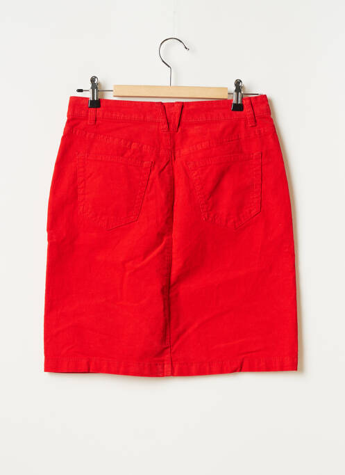 Jupe courte rouge EDC femme