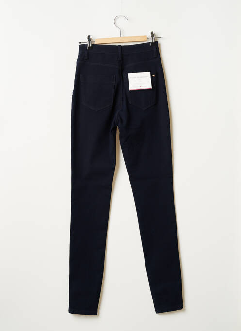 Pantalon slim bleu TOMMY HILFIGER pour femme