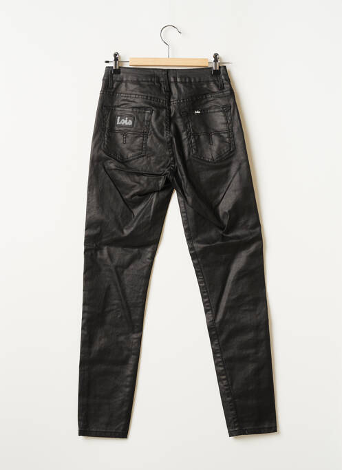 Pantalon slim noir LOIS pour femme