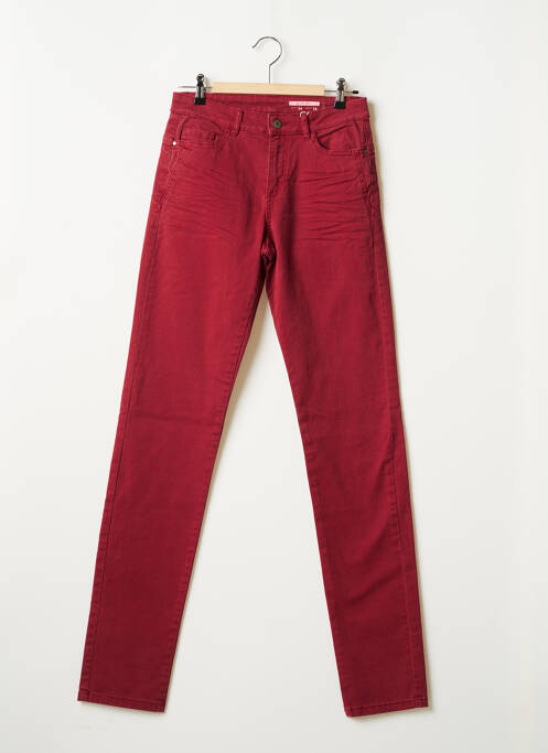 Pantalon slim rouge EDC BY ESPRIT pour femme