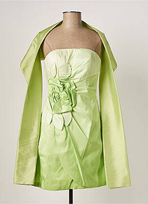 Robe courte vert PREZIOSA pour femme