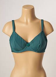 Haut de maillot de bain stretch haut soutien-gorge emboitant vert SIMONE PERELE femme