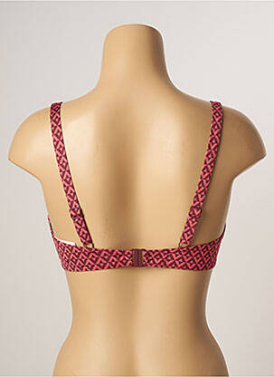 Haut de maillot de bain stretch haut soutien-gorge emboitant rose SIMONE PERELE femme