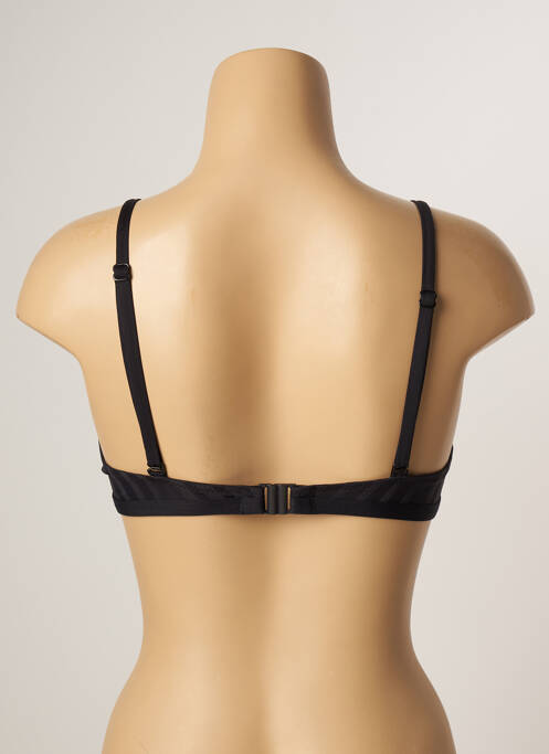 Haut de maillot de bain stretch haut soutien-gorge emboitant noir CHERRY BEACH femme