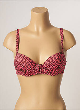 Haut de maillot de bain stretch haut soutien-gorge moulé rose SIMONE PERELE femme