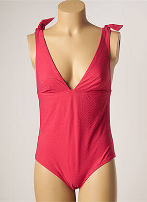 Maillot de bain 1 pièce stretch rose SIMONE PERELE femme