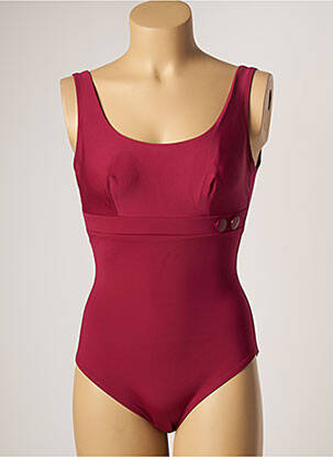 Maillot de bain 1 pièce stretch rouge SIMONE PERELE femme