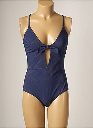Maillot de bain 1 pièce haut triangles haut triangles bleu SIMONE PERELE femme