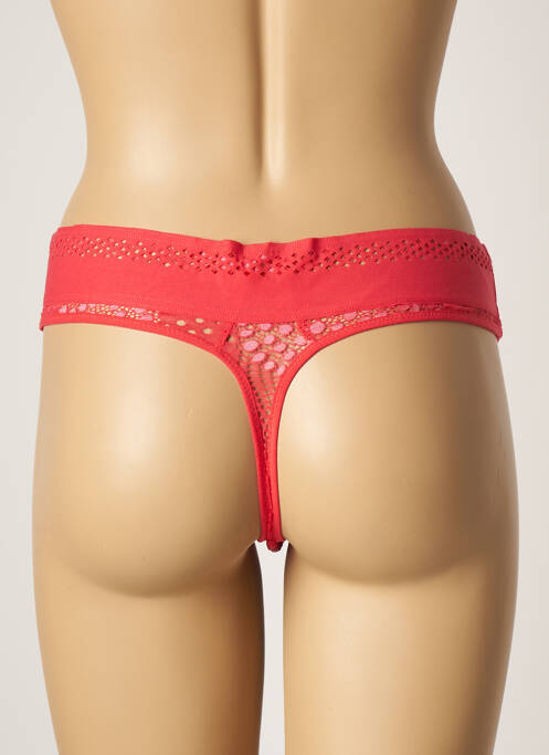 Culotte haute rouge IMPLICITE pour femme