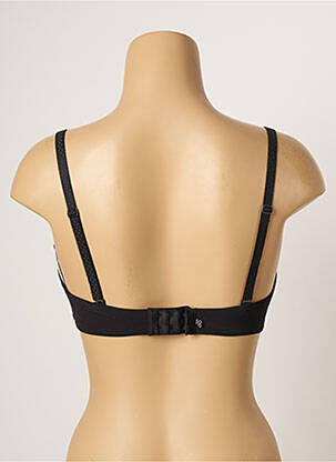 Soutien-gorge effet matière satinée haut soutien-gorge balconnet noir SIMONE PERELE femme