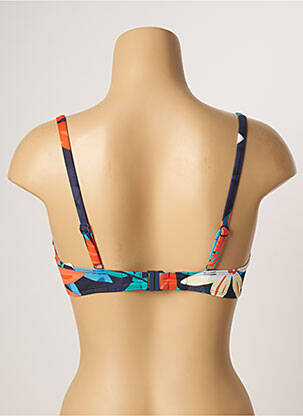 Haut de maillot de bain stretch haut soutien-gorge moulé bleu SIMONE PERELE femme