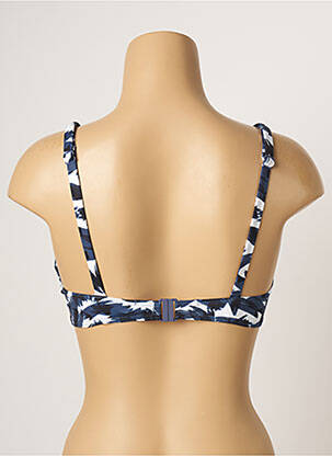 Haut de maillot de bain stretch haut soutien-gorge moulé bleu SIMONE PERELE femme