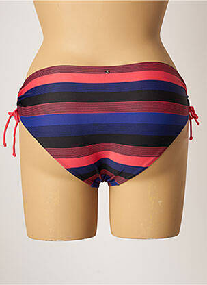 Bas de maillot de bain effet matière satinée culotte noir BESTFORM femme