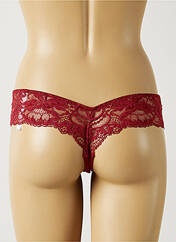 Tanga rouge ANDRES SARDA pour femme seconde vue