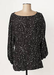 Blouse noir SISLEY pour femme seconde vue