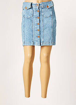 Jupe courte poches bleu SALSA femme