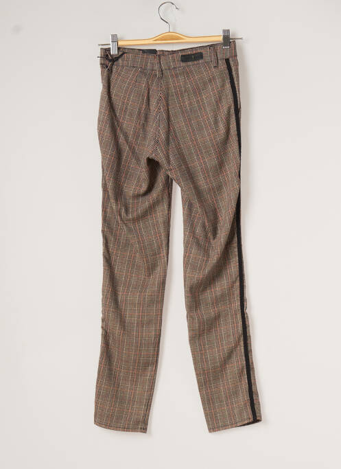 Pantalon slim marron FIVE pour femme