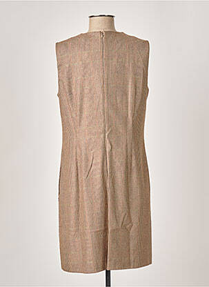 Robe courte sans manche sans manche beige RIVER WOODS femme