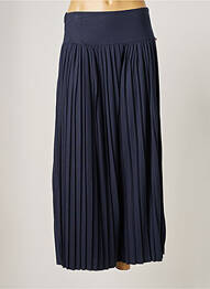 Jupe mi-longue taille normale bleu RIVER WOODS femme