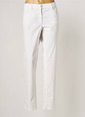 Pantalon slim blanc ZERRES pour femme seconde vue