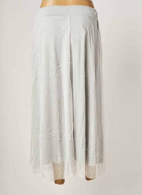 Jupe longue gris OSCALITO pour femme