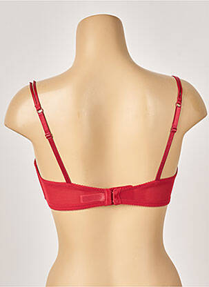 Soutien-gorge effet matière satinée haut soutien-gorge balconnet rouge B.TEMPT'D BY WACOAL femme
