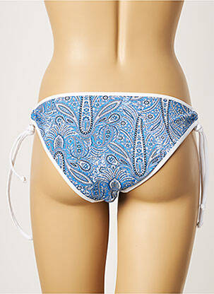 Bas de maillot de bain stretch bikini bleu FREYA femme