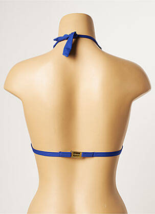 Haut de maillot de bain stretch haut bandeau bleu ANDRES SARDA femme