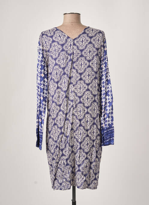 Robe mi-longue bleu LA FIANCEE DU MEKONG pour femme