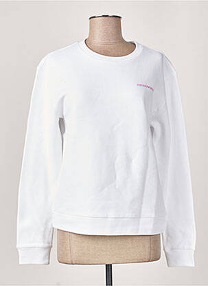 Sweat-shirt blanc EMPORIO ARMANI pour femme