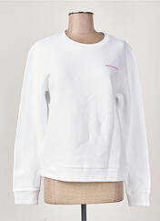 Sweat-shirt blanc EMPORIO ARMANI pour femme seconde vue