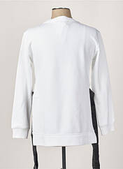 Sweat-shirt blanc EMPORIO ARMANI pour femme seconde vue