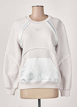 Sweat-shirt gris EMPORIO ARMANI pour femme